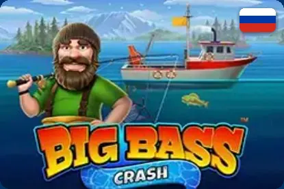 Big Bass Crash — краш-игра в казино Мостбет